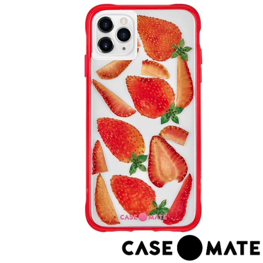 美國Case●Mate iPhone 11 Pro Max手機保護殼真水果限定款-夏日野莓