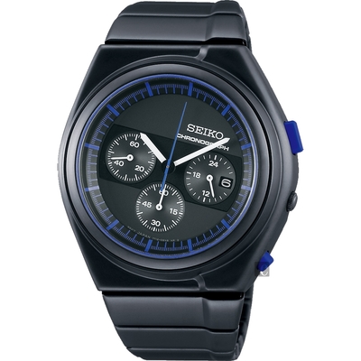 SEIKO精工 GIUGIARO DESIGN 聯名設計限量計時腕錶 送禮推薦 (SCED061J/7T12-0CG0B)_SK045