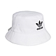 Adidas 漁夫帽 Adicolor Bucket Hat 男女款 白 帽子 刺繡 三葉草 愛迪達 FQ4641 product thumbnail 1