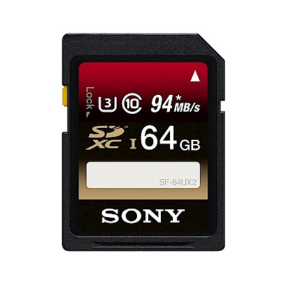 SONY SDXC UHS-I U3  R94W70  64GB 記憶卡 公司貨