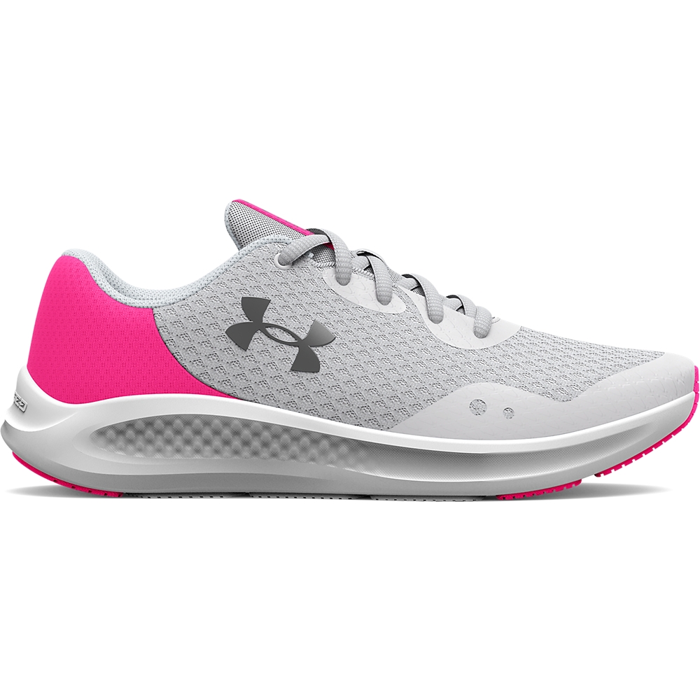 【UNDER ARMOUR】女童 Charged Pursuit 3 慢跑鞋 運動鞋_3025011-100