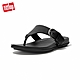 【FitFlop】GRACIE TOE-POST SANDALS金屬扣環造型夾腳涼鞋-女(靚黑色) product thumbnail 1