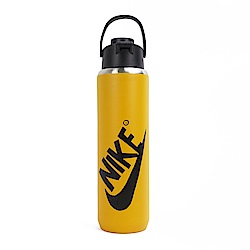 Nike Recharge [DX7051-722] 大口徑 保冷瓶 運動 休閒 健身 自行車 700ml 黃