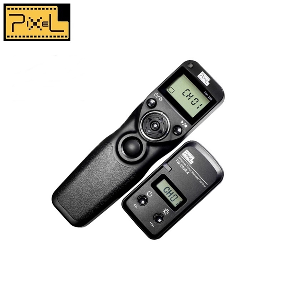 PIXEL品色Sony副廠無線定時快門線遙控器TW-283/S2(相容索尼原廠RM-VPR1/GP-VPT1拍照功能)適a1 a9 a7 a7r a7s II III IV