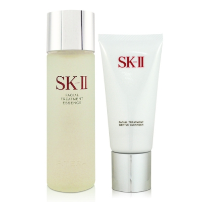 SK-II 青春露 230ml+全效活膚潔面乳 120g (百貨專櫃貨)