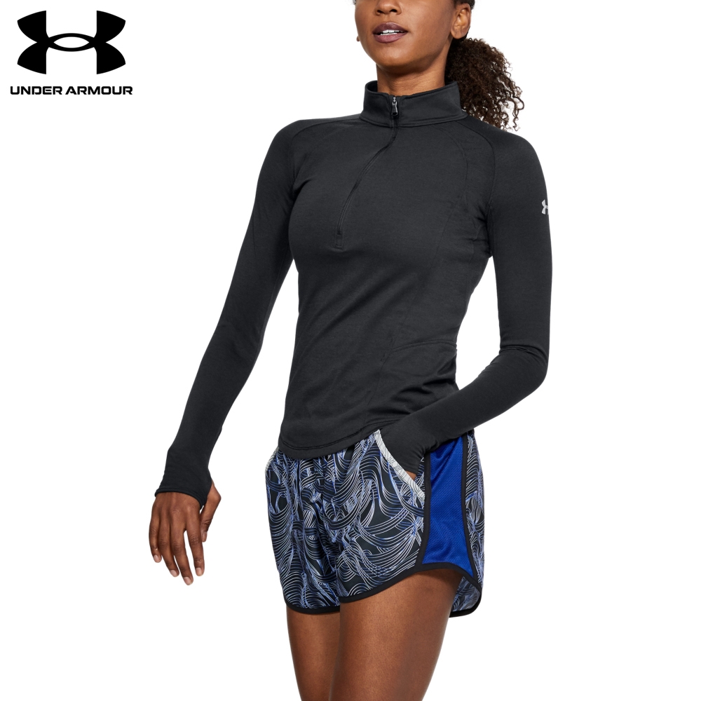 【UNDER ARMOUR】UA 女 Threadborne長袖套頭衫-人氣新品