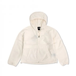 The North Face W TNF EASY FZ WIND JACKET 女風衣外套-米白-NF0A83T9QLI