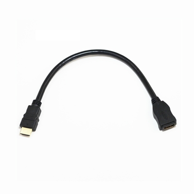 【免運活動中】LineQ HDMI 2.0版4K公對母延長線(0.3m)