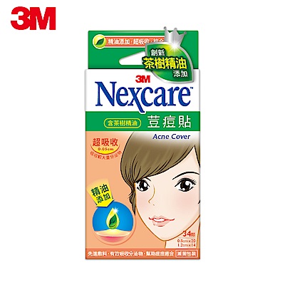 3M Nexcare 茶樹精油荳痘隱形貼痘痘貼-綜合型