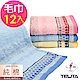 (超值12條組)MIT純棉繽紛水滴易擰乾毛巾 TELITA product thumbnail 1