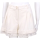 CLASS roberto cavalli 白色蕾絲拼接設計短褲 product thumbnail 1