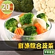【享吃鮮果】鮮凍綜合蔬菜20包組(200g±10%/包) product thumbnail 1