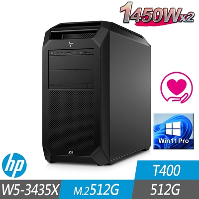 HP 惠普 Z8 Fury G5 Tower 工作站 W5-3435X/512G/M.2-512G/T400/W11PWK