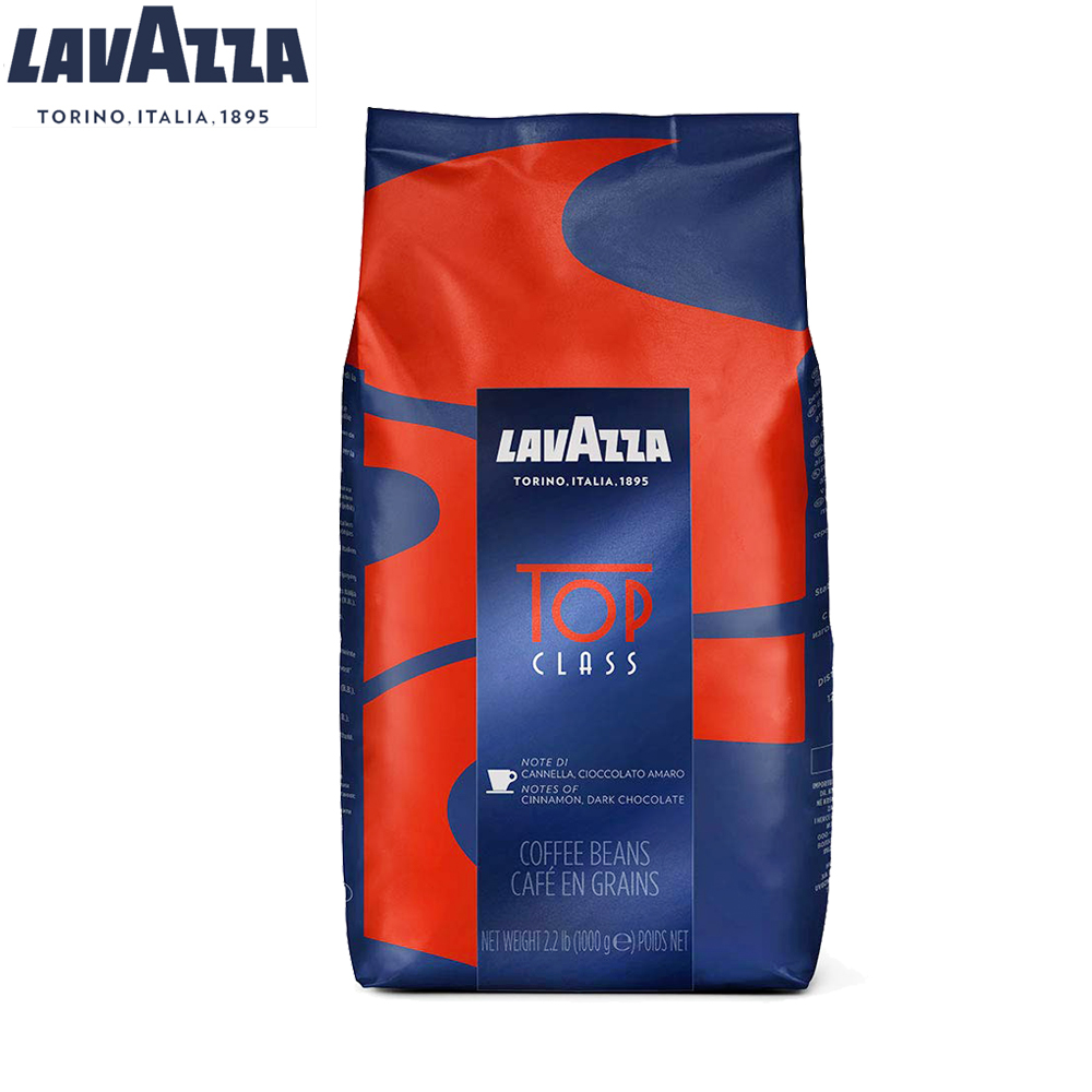 義大利LAVAZZA TOP CLASS 咖啡豆(1000g)