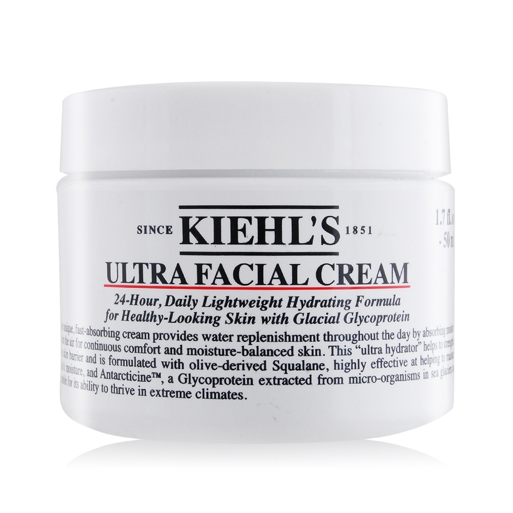 KIEHL'S 契爾氏 冰河醣蛋白保濕霜50ml-全新升級版-國際航空版