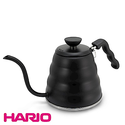 HARIO 消光黑雲朵不鏽鋼細口壺1200ml(IH對應)