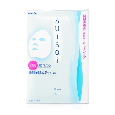 Kanebo佳麗寶 SUISAI 3D保濕面膜 27ml*4入