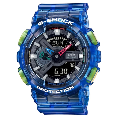 CASIO卡西歐 G-SHOCK展望未來雙顯錶(GA-110JT-2A)