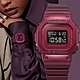 CASIO 卡西歐 G-SHOCK 勃根地酒紅系列 方形電子手錶 送禮首選 GMD-S5600RB-4 product thumbnail 1