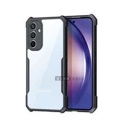 XUNDD訊迪 軍事防摔 三星 Samsung Galaxy A54 5G 鏡頭全包覆 清透保護殼 手機殼(夜幕黑)