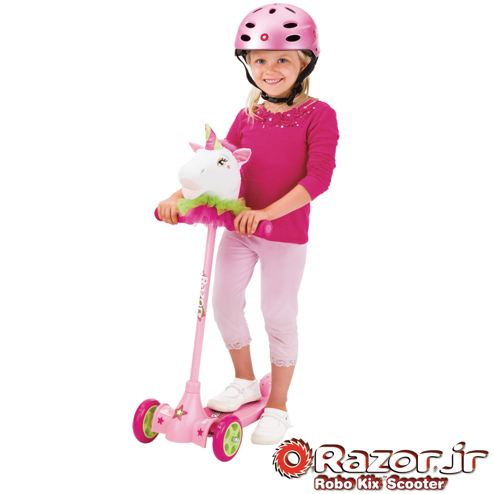 【 美國 Razor 】Kuties Scooter-Unicorn二合一兒童可愛滑板車