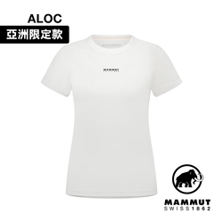 【Mammut長毛象】QD Logo Print T-Shirt AF Women 快乾LOGO短袖T恤 女款 白PRT1 #1017-02022-00471