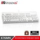 [送替換底紙]irocks K76MN CUSTOM 靜音 機械式鍵盤白 product thumbnail 1