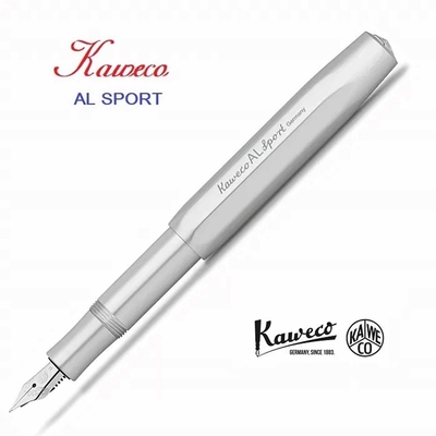 德國KAWECO AL SPORT系列純鋁鋼筆*銀白