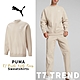 Puma 長袖上衣 T7 Mock Neck Crew 男款 卡其 奶茶色 微高領 小高領 Eso 瘦子 53948388 product thumbnail 1