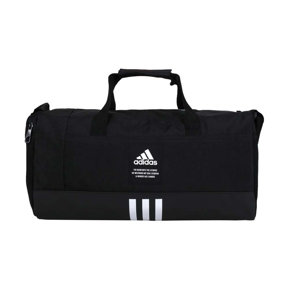 ADIDAS 中型圓筒包-側背包 裝備袋 手提包 肩背包 24.9L 愛迪達 HC7268 黑白