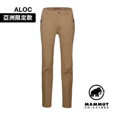 【Mammut 長毛象】Trekkers 3.0 Pants AF Men 健行防潑水長褲 深沙褐 男款 #1021-00800