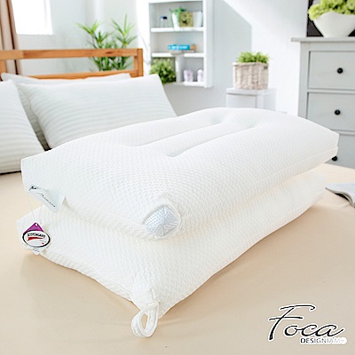 FOCA  3M蜂巢式-人體工學水洗枕(超值買一送一)