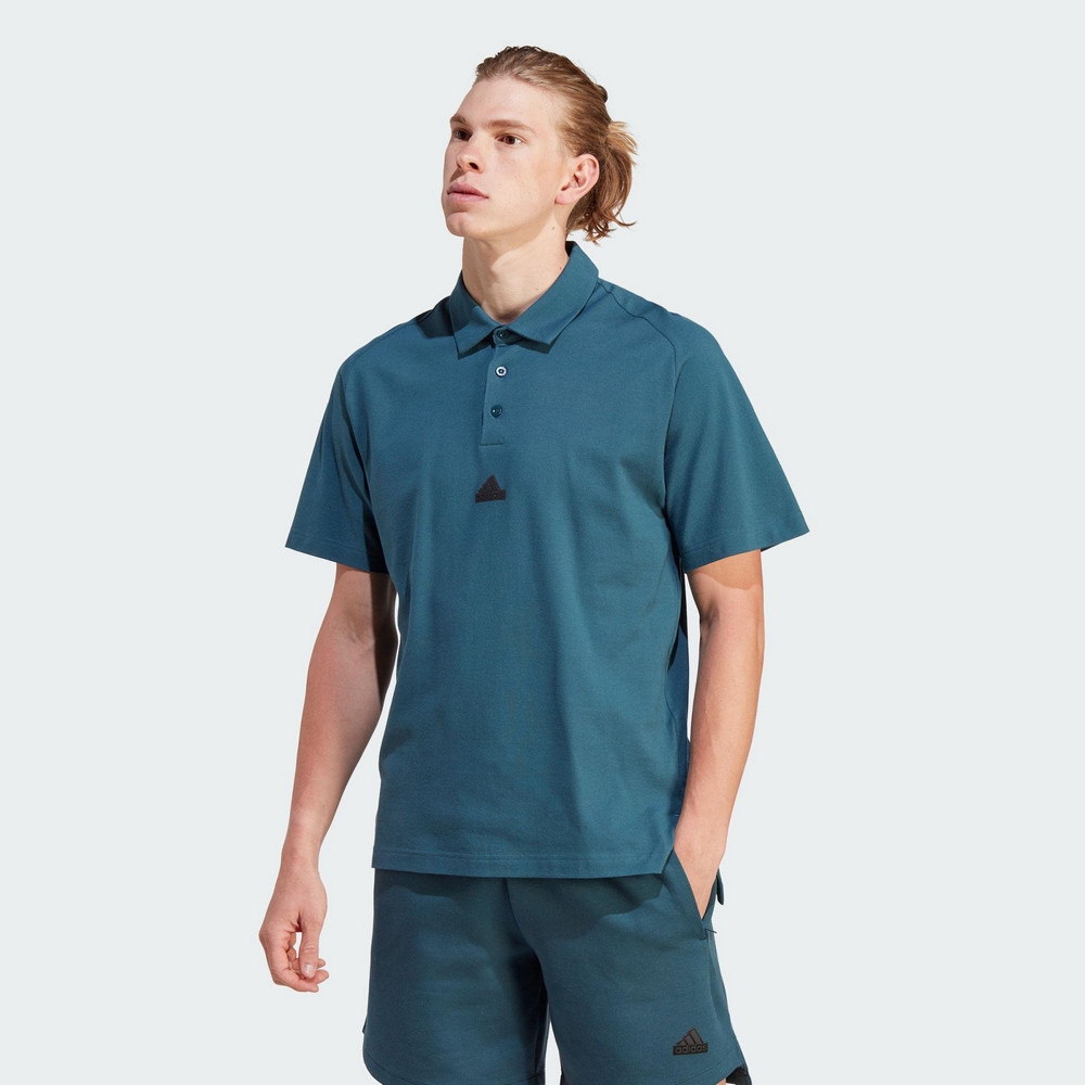 ADIDAS M Z.N.E.PR POLO 男短袖POLO上衣-藍-IJ6134