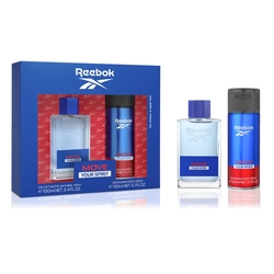 REEBOK 清新活力男性淡香水經典限量版禮盒 (淡香水100ml/噴霧150ml)