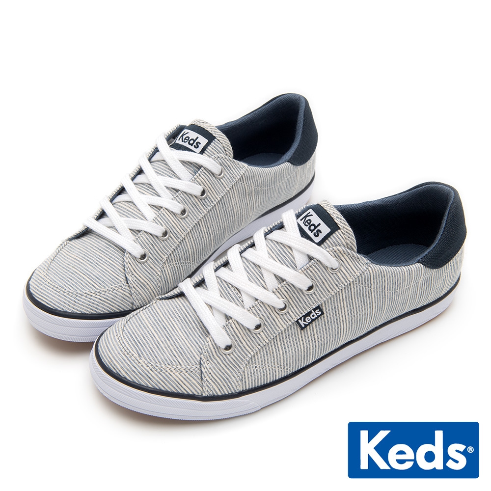 KEDS CENTER III 舒適紡織百搭休閒鞋-藍色 9231W113511