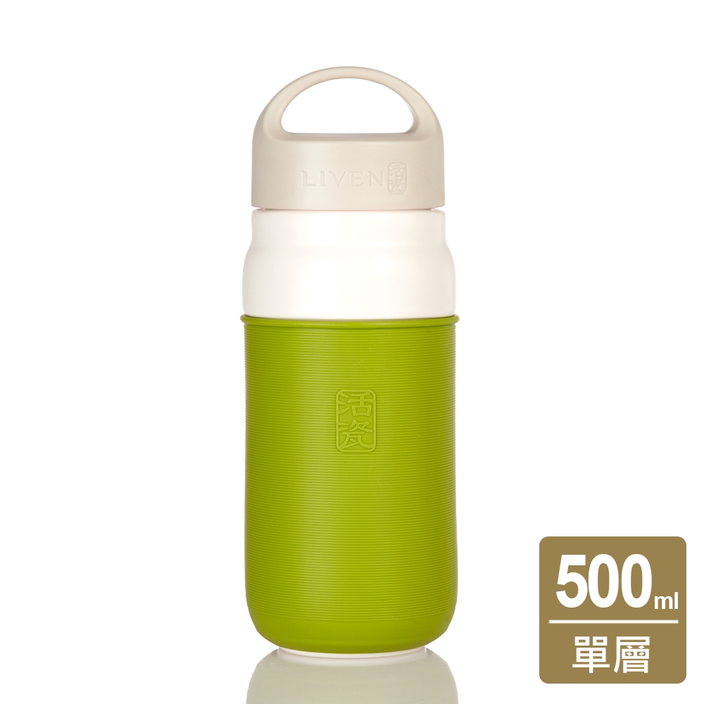 乾唐軒活瓷 | 大道至簡隨身杯 / 大 / 單層 / 提蓋 / 5色 500ml