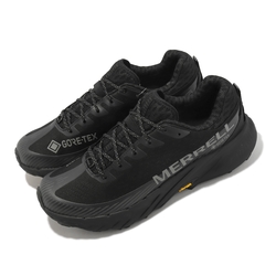 Merrell 戶外鞋 Agility Peak 5 GTX 男鞋 黑 全黑 防水 黃金大底 郊山 登山 越野 ML067745