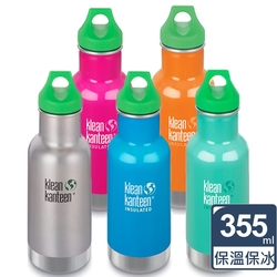 美國Klean Kanteen綠蓋經典保溫瓶355ml