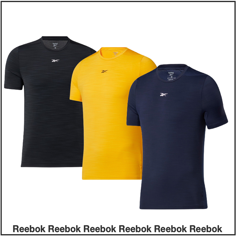 Reebok 男短袖涼感運動上衣