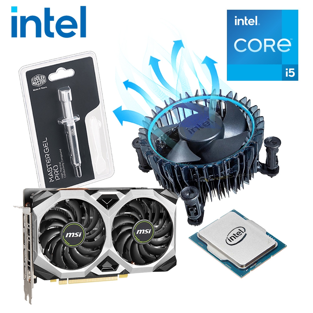 Intel i5-13400F 處理器+iStyle散熱膏+GTX1660 6G | CPU中央處理器