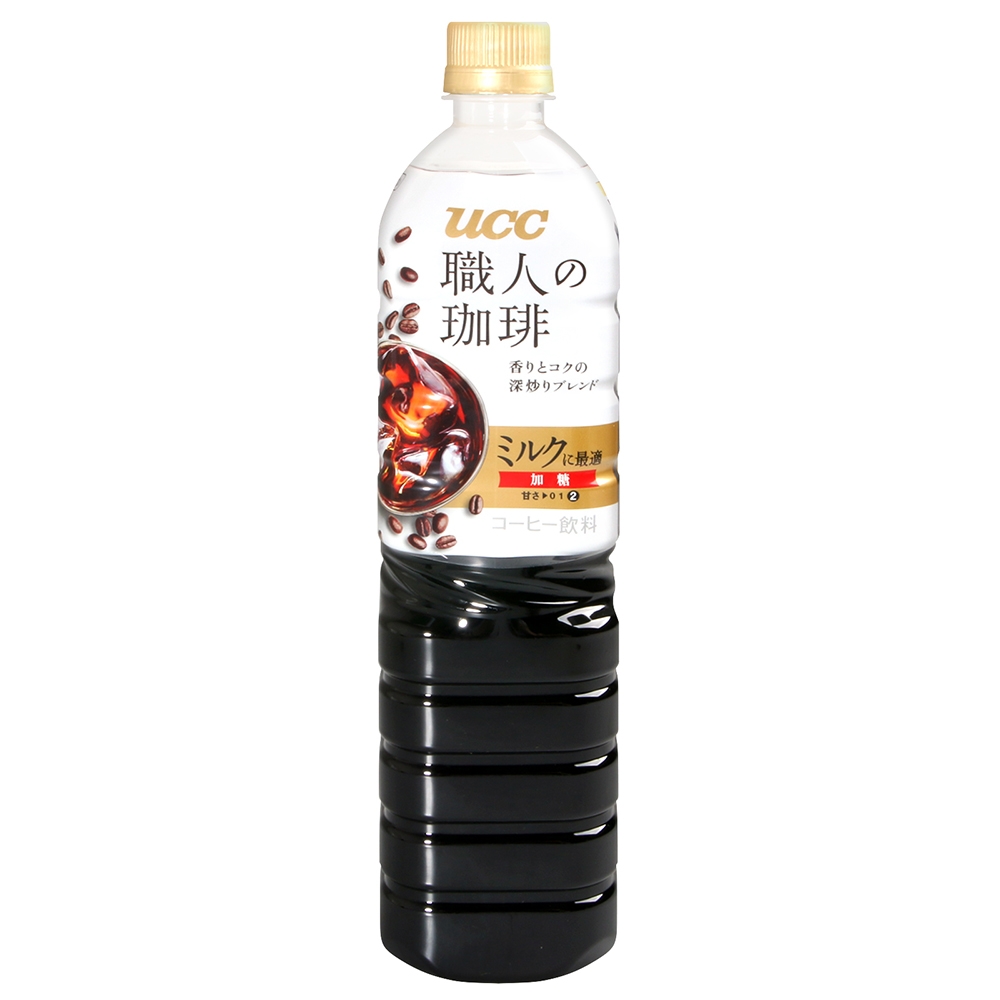 UCC 職人咖啡-黑咖啡-適合添加牛奶(900ml)