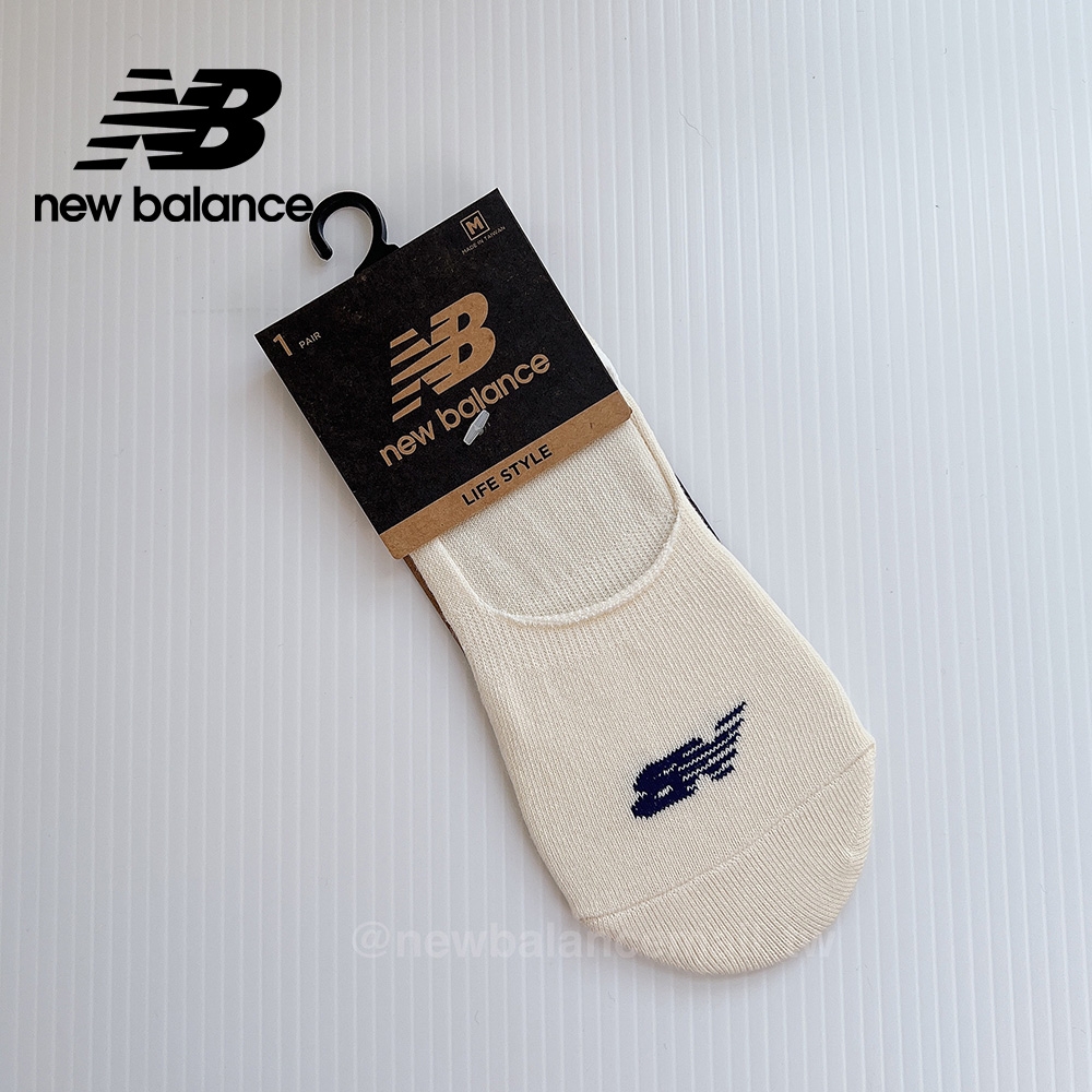 [New Balance]NB船型襪_中性_米白色_LAS1101MGIE