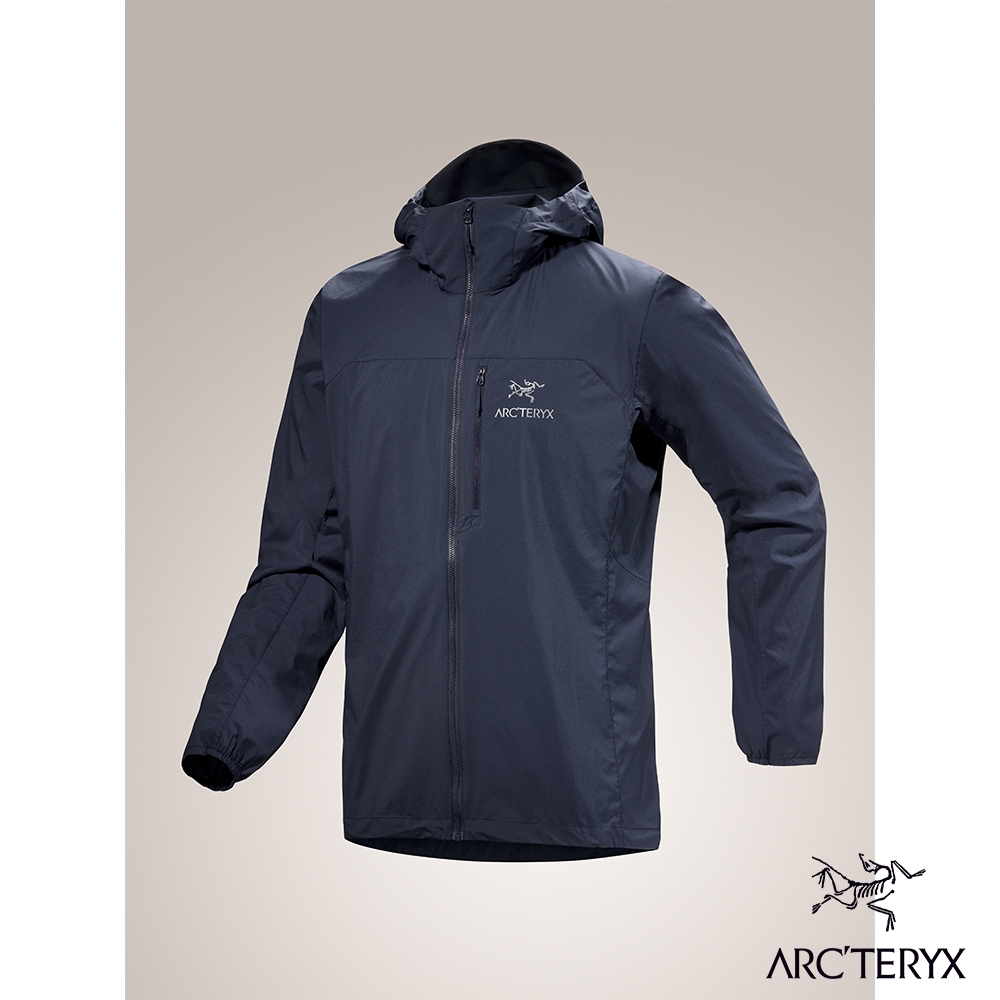 Arcteryx 始祖鳥 男 Squamish 風衣外套 黑寶石