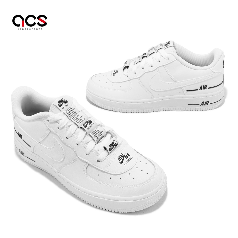 Shop Nike Grade School Air Force 1 LV8 3 CJ4092-100 white