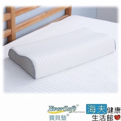 海夫 EverSoft 寶貝墊 人體工學型 記憶枕 60x30x7~9cm (一入)