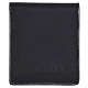 PRADA NYLON LOGO JACQ 尼龍字母LOGO八卡對折短夾(黑/2M0513) product thumbnail 1