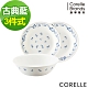 【美國康寧】CORELLE古典藍3件式餐盤組(C08) product thumbnail 1