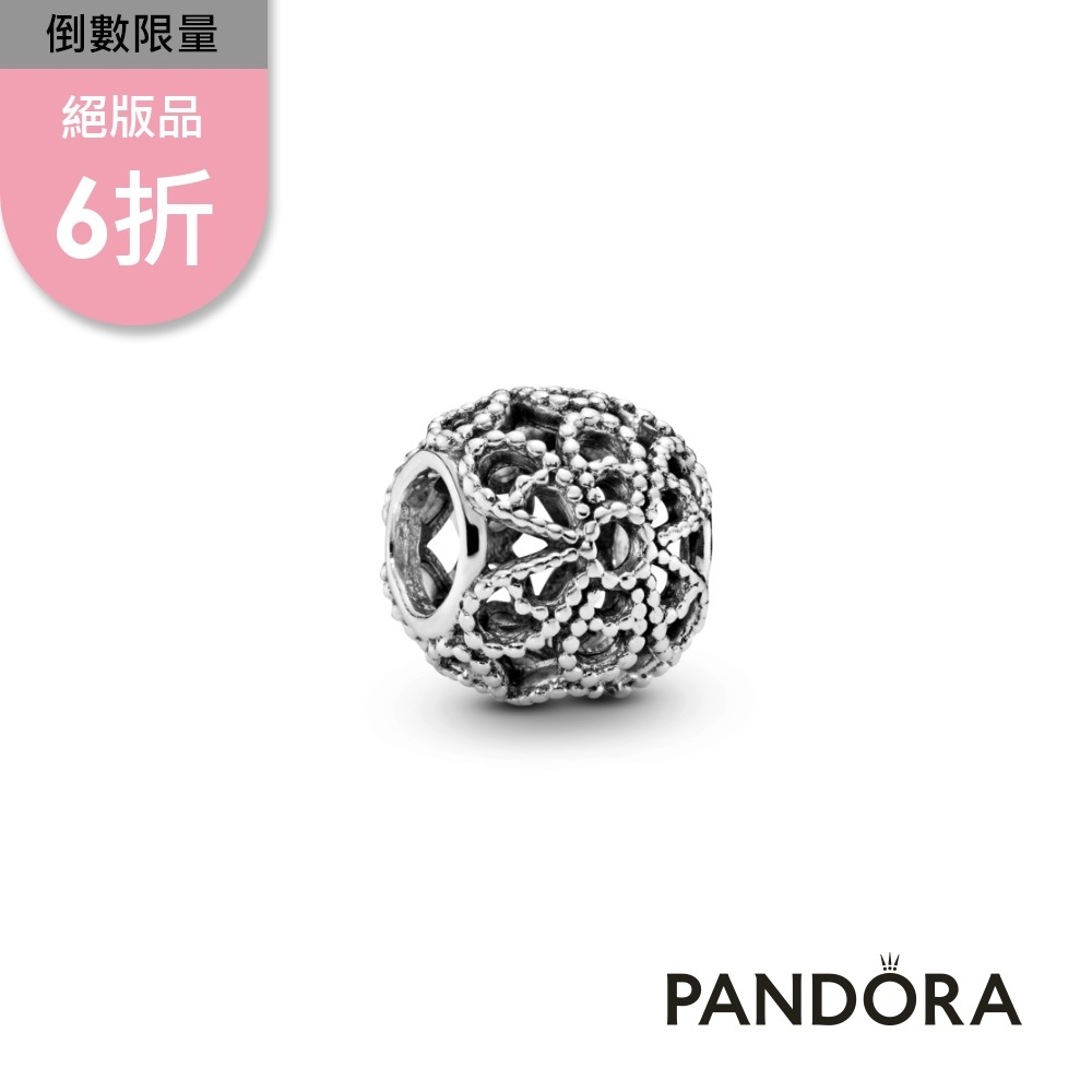 【Pandora官方直營】玫瑰鏤空串飾-絕版品