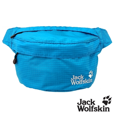 Jack wolfskin飛狼 極簡風格休閒腰包『天空藍』