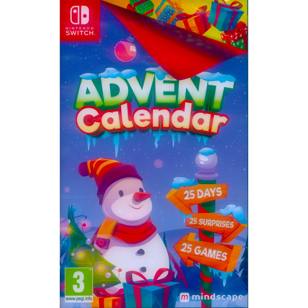 聖誕降臨月曆 Advent Calendar NS Switch 英文歐版 Switch 遊戲軟體 Yahoo奇摩購物中心